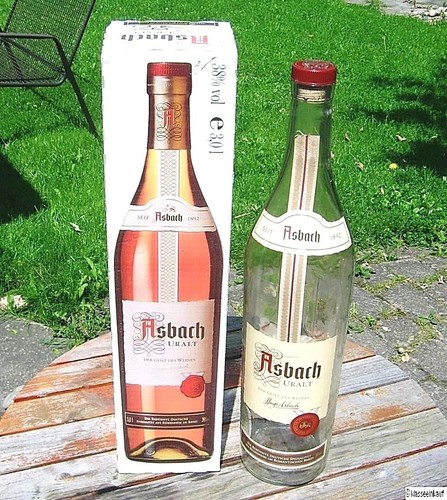 Leere asbach uralt - asbach,