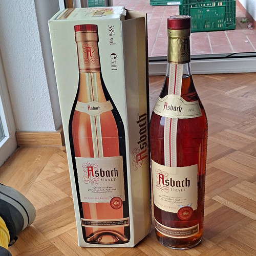 Asbach uralt weinbrand l - asbach, 3,0
