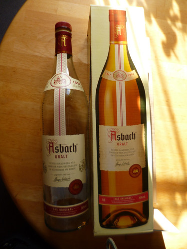 Asbach uralt flasche liter - asbach,