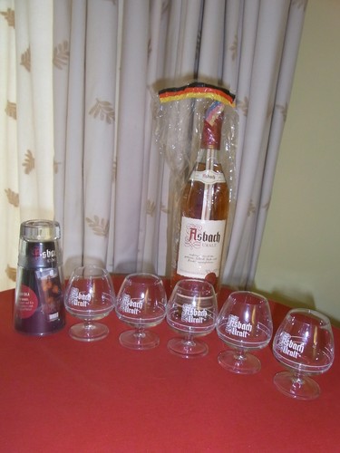 Asbach uralt flasche - asbach,