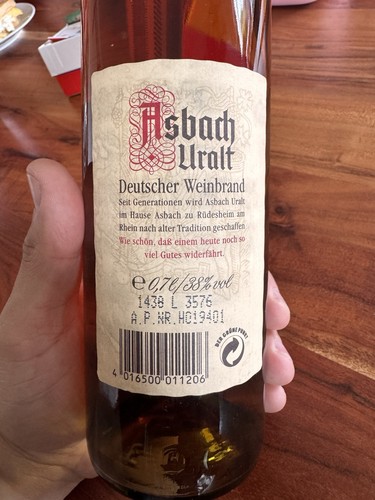 Asbach uralt weinbrand - 38, %