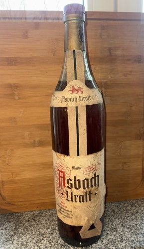 Asbach uralt flasche - asbach,