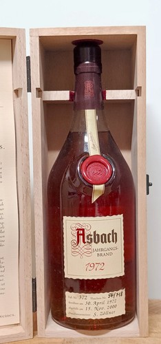 Asbach jahrgangsbrand 1972 - asbach,