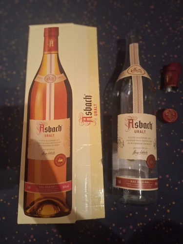Verkauf 3liter asbach flasche - verkauf,