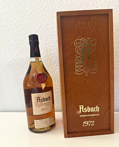 Asbach jahrgangsbrand 1972 - asbach,
